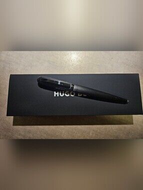 Hugo Boss Ballpoint  Pen Contour  Brushed Black